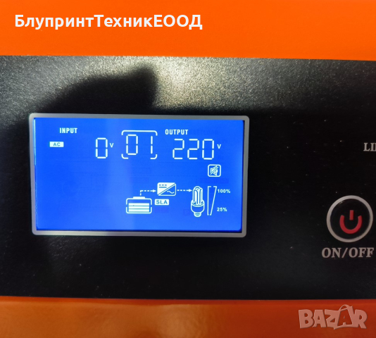 3600W 24V Нискочестотен тороидален инвертор/UPS със зареждане до 40А, снимка 6 - Друга електроника - 44740456