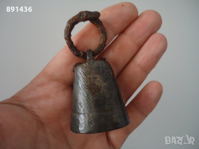 Старо бронзово звънче камбана камбанка, снимка 4 - Колекции - 29665591