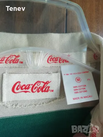 Coca-Cola 1986 Vintage нова с етикет оригинална блуза Кока-Кола ретро винтидж , снимка 8 - Блузи - 47384648