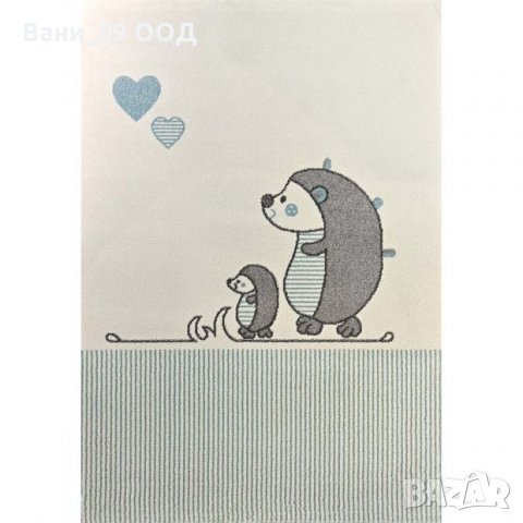 120×170см Детски килим "Таралежи"