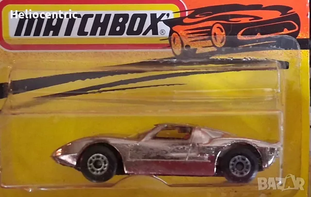 Форд ГТ цвят хром Matchbox Bulgaria 