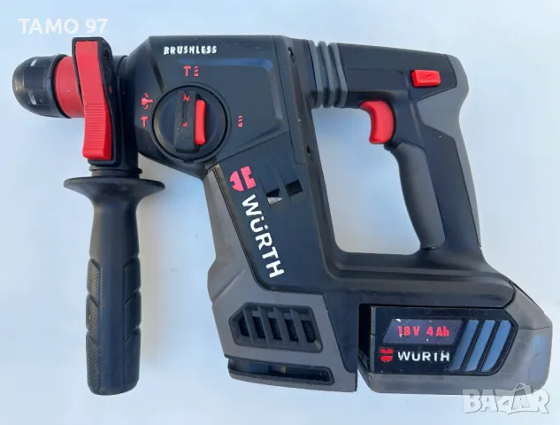 Wurth M-Cube Безчетков сет от перфоратор, ъглошлайф и винтоверт, снимка 2 - Други инструменти - 48429337