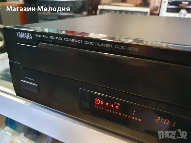 CD Player Yamaha CDC-555 с 5 диска. В отлично техническо и визуално състояние., снимка 8 - Декове - 47353727