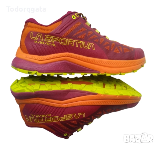 La Sportiva Karacal Обувки Маратонки Планинско Бягане 44 UK9.5 US10.5 на 7-8км!