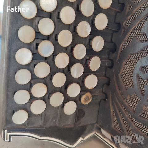 Колекционерски ретро акордеон Maximilien Vichoff, снимка 6 - Акордеони - 51787016