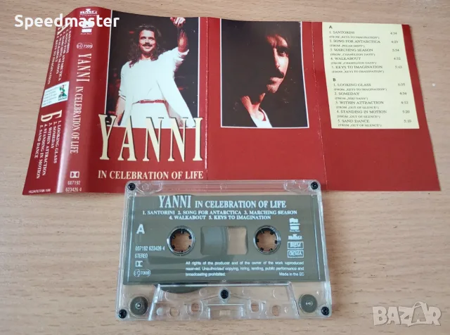 Yanni - In Celebration of Life, снимка 2 - Аудио касети - 56244225