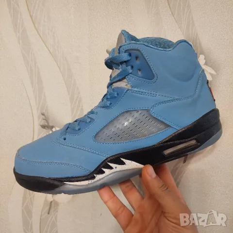 Nike Air Jordan 5 Concord номер 45 оригинални маратонки , снимка 16 - Маратонки - 50087869