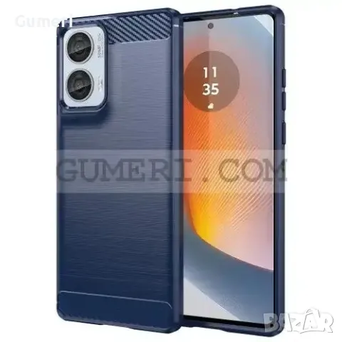 Гръб "Карбон Шарк" за Motorola Edge 50 Fusion, снимка 2 - Калъфи, кейсове - 48353695