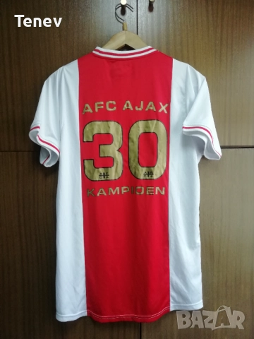 AFC Ajax 30 Kampioen Limited Edition Champions Shirt тениска фланелка Football Soccer Jersey Аякс 