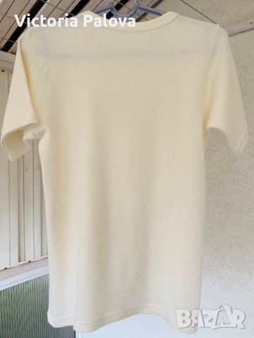 Тениска/бельо вълна, ангора унисекс, снимка 2 - Тениски - 42359396