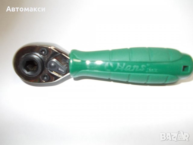 Тресчотка 1/4" за накрайници и вложки 72 зъба ХАНС, снимка 1