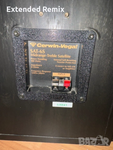 Два броя Cerwin Vega SAT 6 система от тонколони, снимка 10 - Тонколони - 44399872