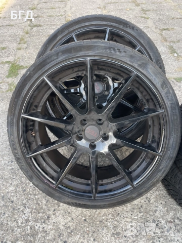 Tec 21” 5x112 ET40 9J, снимка 4 - Гуми и джанти - 56012492