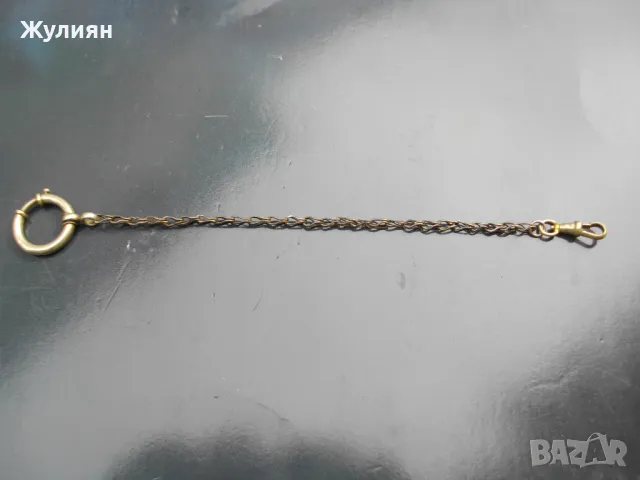 СТАР КЮСТЕК ЗА ДЖОБЕН ЧАСОВНИК, снимка 2 - Антикварни и старинни предмети - 49505054