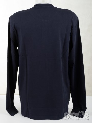 Тъмносиня памучна мъжка блуза марка Jimmy Sanders, снимка 3 - Блузи - 30351040