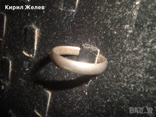 СТАР ПРЪСТЕН ТИП ХАЛКА 19687, снимка 7 - Пръстени - 32101837