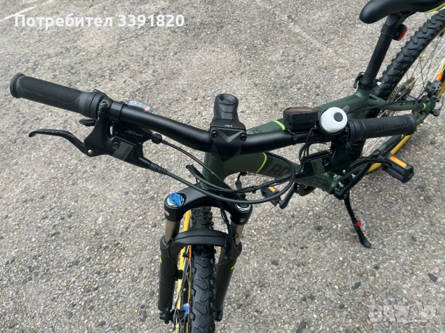 Планински велосипед Rockrider ST 920 Sport Trial, 24" за деца от 9 до 12 год. (ръст от 135 до 150см), снимка 9 - Велосипеди - 54223993