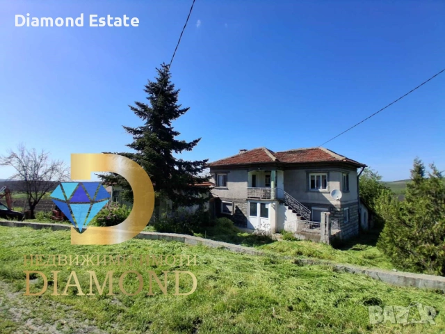 Двуетажна къща в село Бряст, общ. Димитровград, снимка 2 - Къщи - 54354517