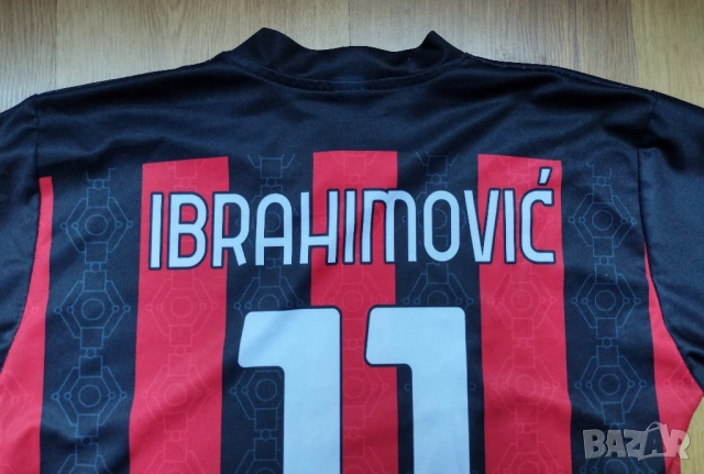 AC Milan / #11 Ibrahimovic - футболна тениска, снимка 2 - Футбол - 53935907