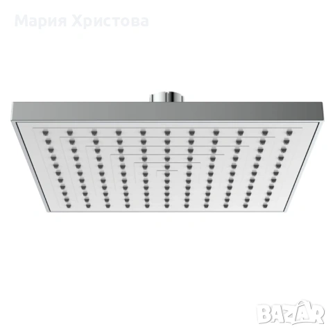 Хромиран горен душ комплект, смесител тип дъждовен душ Schütte, снимка 4 - Други - 53058448