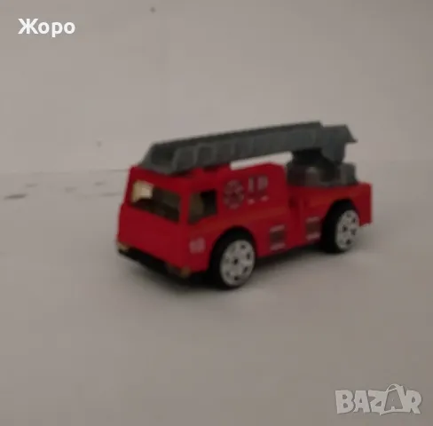 ДЕТСКИ КОМПЛЕКТ МЕТАЛНИ ПОЖАРНИКАРСКИ КОЛИ И ПЪТНИ ЗНАЦИ 668688-2, снимка 5 - Коли, камиони, мотори, писти - 47615011