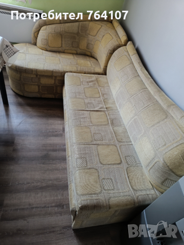 Ъглов диван, снимка 1 - Дивани и мека мебел - 44513406