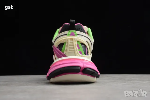 Редки Баленсиага Balenciag Track 2 Green Pink Маратонки Уникални , снимка 7 - Маратонки - 49918798