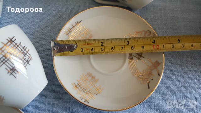 Фин порцеланов сервиз за кафе-Бавария , снимка 5 - Сервизи - 33750301