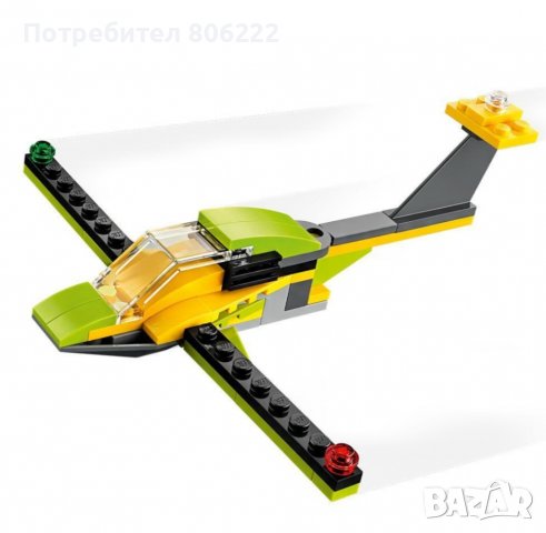Конструктор 3 в 1 Lego Creator - Приключение с хеликоптер (3, снимка 3 - Конструктори - 37677013
