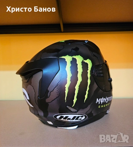 Мотоциклетна каска HJC RPHA 11 Monster Military, снимка 6 - Аксесоари и консумативи - 53304148