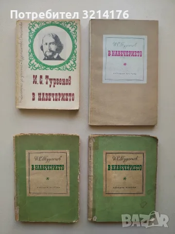 В навечерието - Иван С. Тургенев