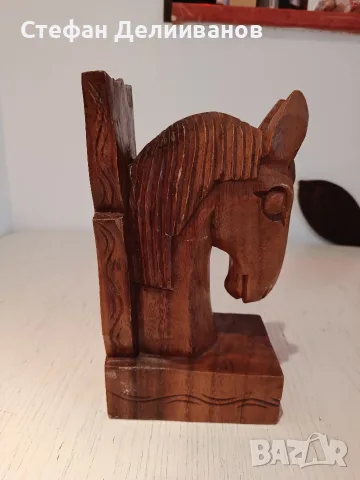 дървена фигура конче , снимка 5 - Статуетки - 56271022