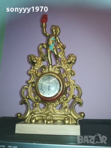 златен старинен термометър-антика 2001212202, снимка 3 - Колекции - 31498266