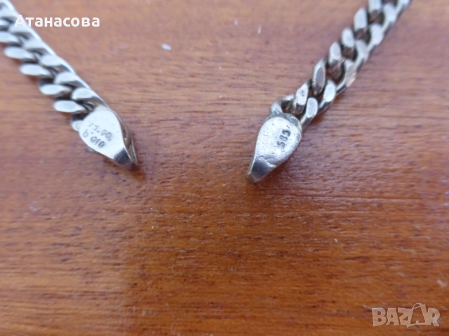 Позлатена верижка синджир ланец, снимка 2 - Колиета, медальони, синджири - 52909235