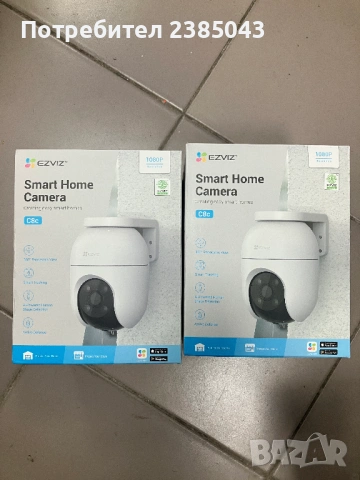 Камера за наблюдение EZVIZ C8c 1080P 360° WiFi, LAN,IP camera, снимка 2 - IP камери - 53366100