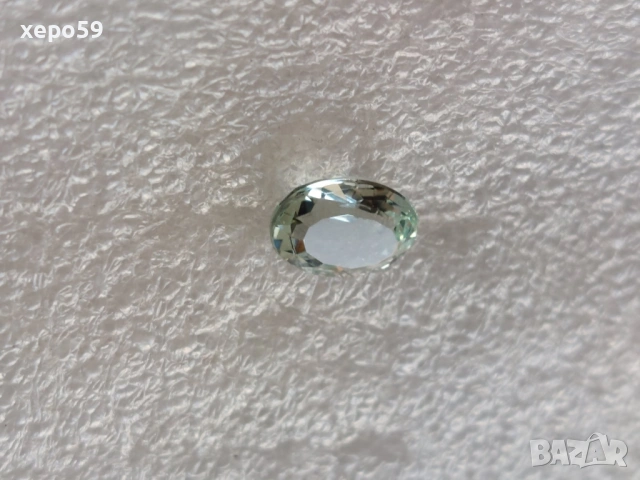 Два натурални камъка аквамарин,големият е 6 карата,малкият 4,50 карата, снимка 8 - Пръстени - 53129536