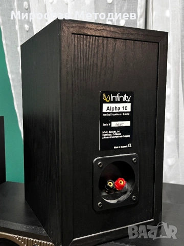 Infinity Alpha 10 букшелф тонколони, снимка 9 - Тонколони - 53329052