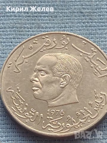Монета 1 динарий 1976 г. Тунис рядка за КОЛЕКЦИОНЕРИ 41172, снимка 6 - Нумизматика и бонистика - 42774373