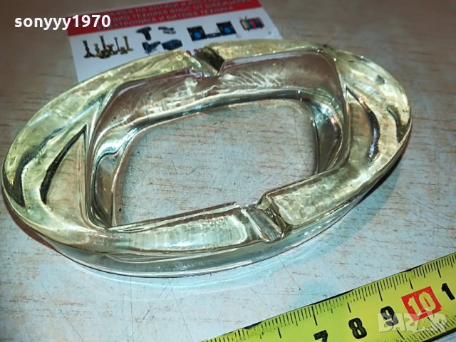 СТЪКЛЕН ПЕПЕЛНИК, снимка 2 - Колекции - 29968320