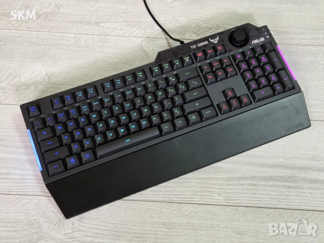 1г. ГАРАНЦИЯ Геймърска Клавиатура ASUS TUF Gaming K1 (RGB / Aura Sync) gaming keyboard асус туф к1