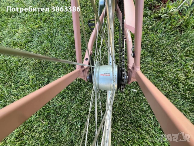 Нов! Дамски велосипед Cube Ella oldpink n' plum 2025 Easy Entry - RH 53см, снимка 8 - Велосипеди - 51332036