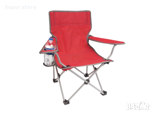 Сгъваем къмпинг стол с поставка за чаша, снимка 7 - Къмпинг мебели - 54175102