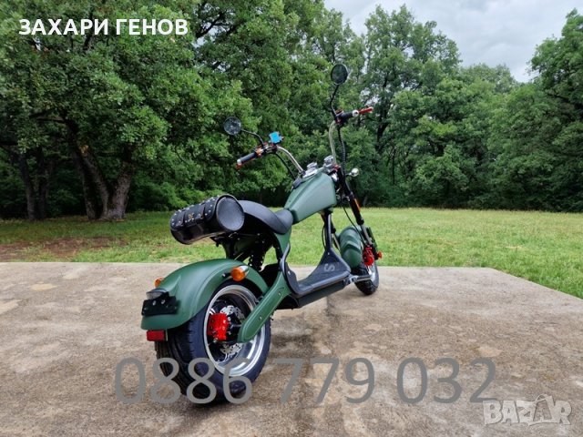 Електрически скутер - тип американски харлей - топ качество, снимка 4 - Мотоциклети и мототехника - 37101908