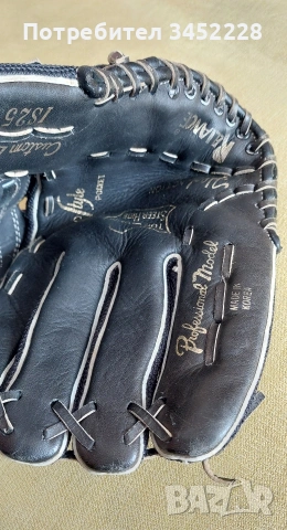 Ръкавица бейзболна кожена за ценители , снимка 3 - Бейзбол - 54006875