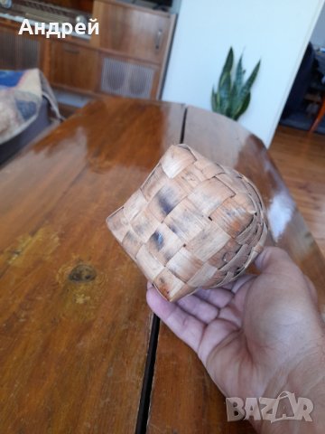 Стара кошница,кошничка, снимка 4 - Други ценни предмети - 33983875