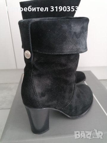 Дамски велурени ботуши Gianni, снимка 3 - Дамски ботуши - 42356424