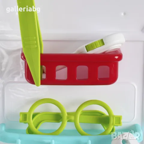 Лекарски комплект 3в1 със стойка, снимка 3 - Играчки за стая - 47405760