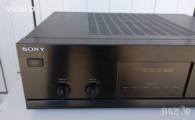  SONY TA-N220 - Стъпало,усилвател, снимка 2 - Ресийвъри, усилватели, смесителни пултове - 54267363
