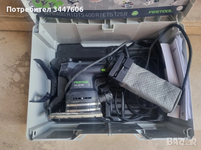 Festool DTS 400 REQ виброшлайф, снимка 5 - Други инструменти - 54051325