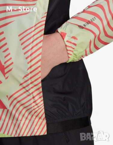 Дамско яке/ветровка ADIDAS Terrex Trail Print Windbreaker Multicolor, снимка 5 - Якета - 54191102